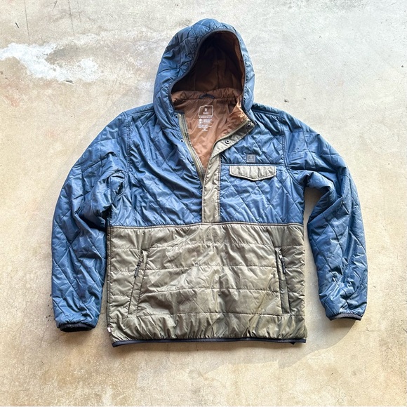 Roark Other - Roark Anorak Jacket Men Size Medium Quilted Puffer Pullover Multicolor